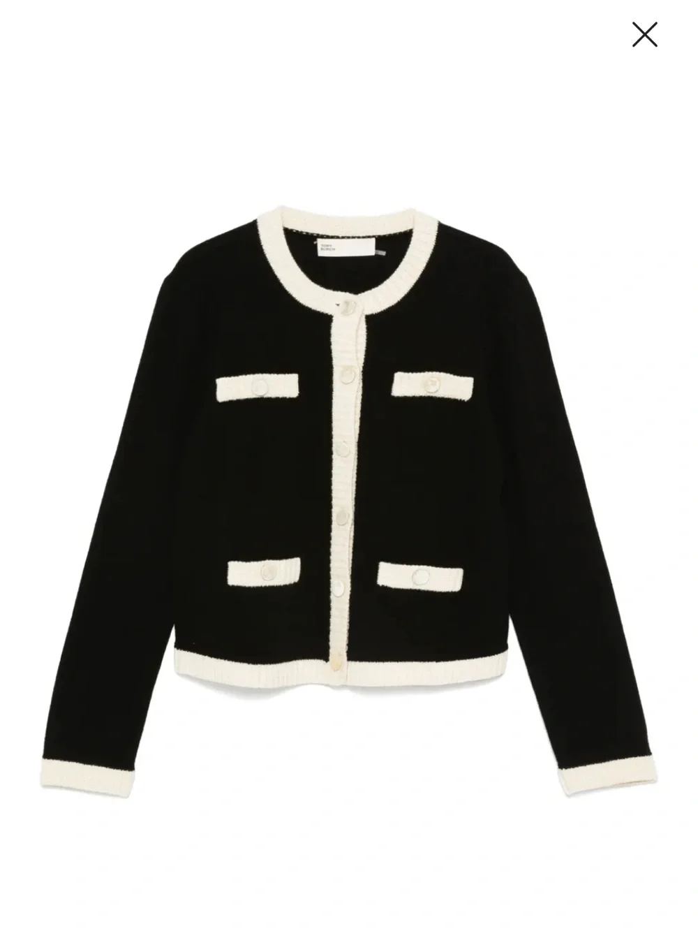 Tory Burch Kendra chunky wool cardigan